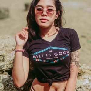 bali is good tropical vibes t shirt