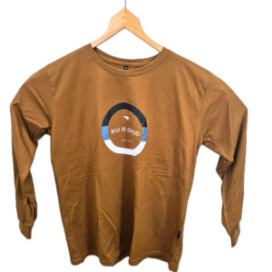 bali is good the logo t shirt (m) (lange mouw)